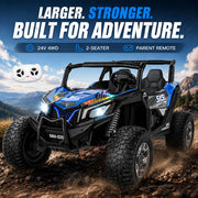 24V 4WD Kids Explorer Ride-On UTV image 2