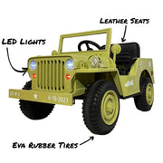 Vintage Military Jeep image 10